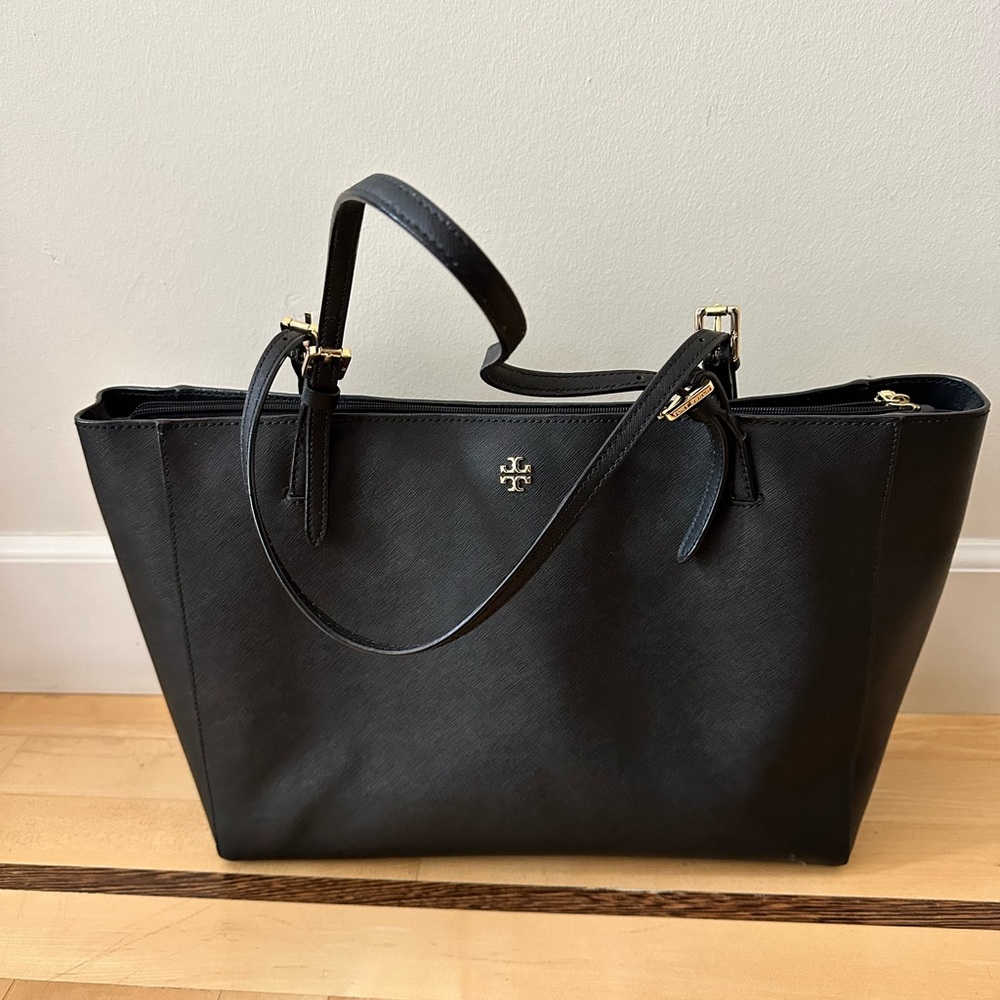 TORY BURCH Saffiano Leather Shoulder Bag
